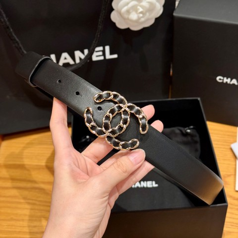 샤넬 CC로고 벨트