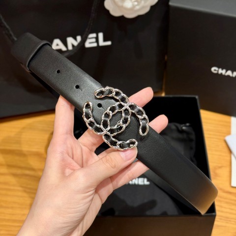 샤넬 CC로고 벨트