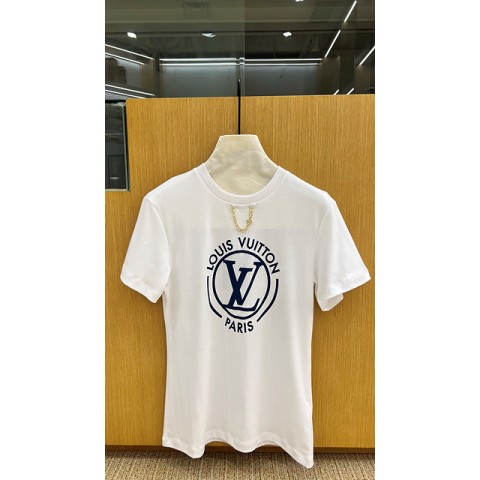 루이비통 플록드 LV 티셔츠