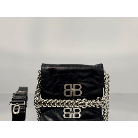 발렌시아가 BB 소프트 스몰 플랩백
