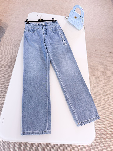 샤넬 코코비치 데님 진