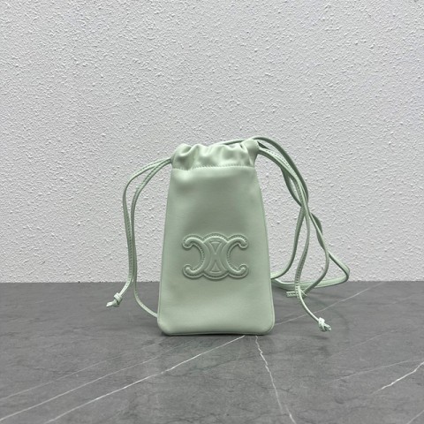 셀린느 드로우스트링 폰 파우치