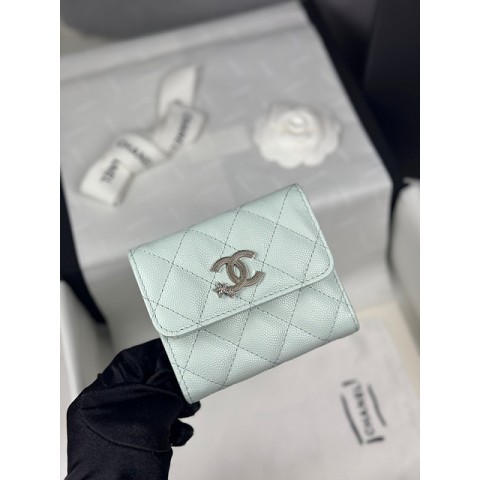 샤넬 스몰 더블 지갑 AP4810