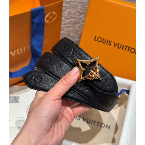 루이비통 LV 플라워그램 리버서블 벨트