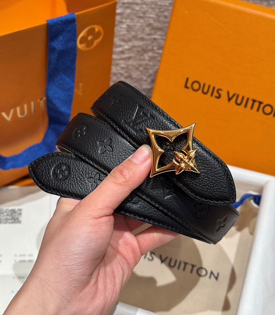 루이비통 LV 플라워그램 리버서블 벨트