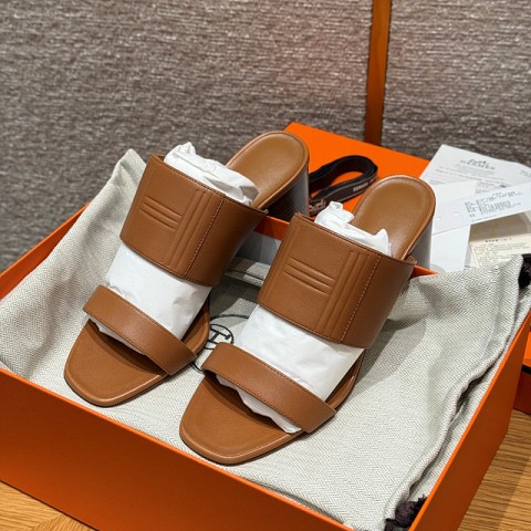 에르메스 모니카 60 힐 샌들